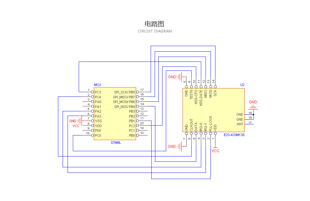 E23无线模块电路图