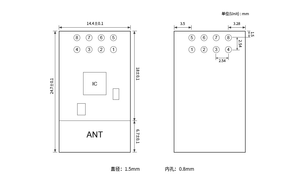 E103-W05A引脚定义