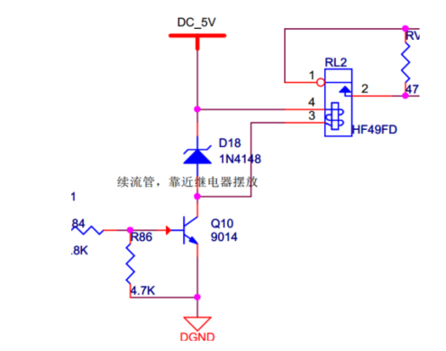 二极管续流作用