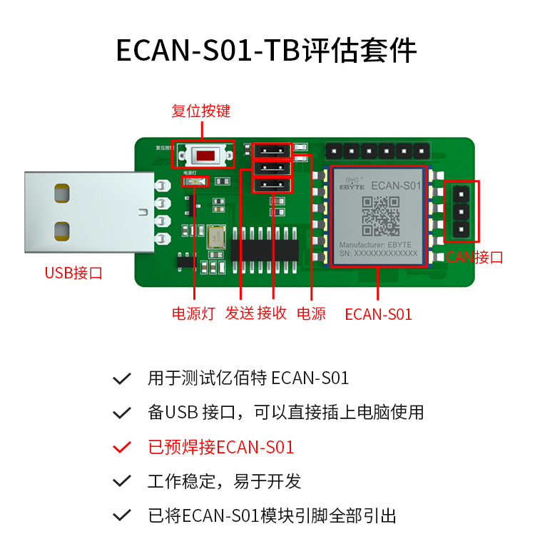 ECAN-S01-TB规格