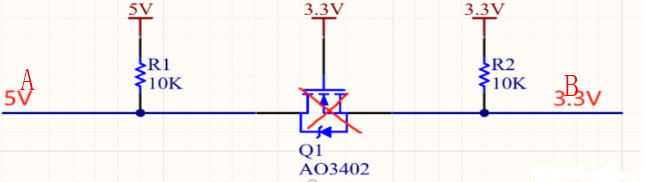 5V转3.3V