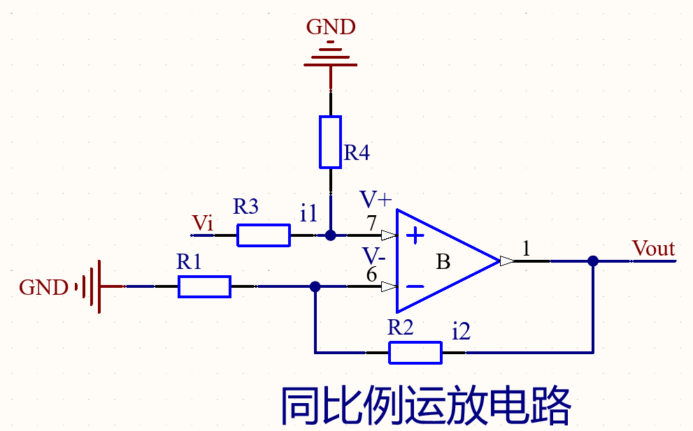 同相比例运放