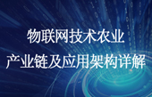 物联网技术农业产业链及应用架构详解