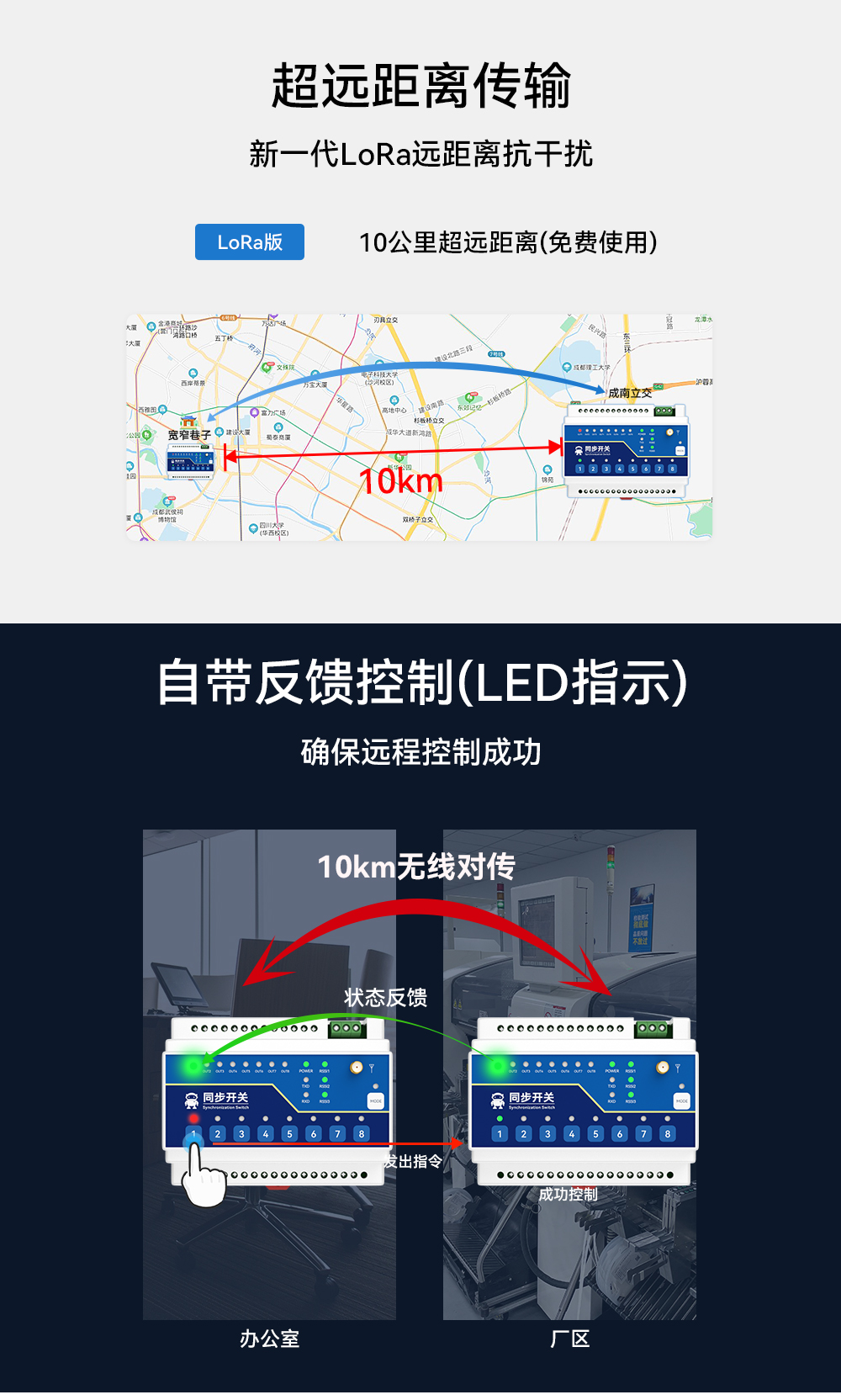 E860-DTU 无线远程同步开关 (4)