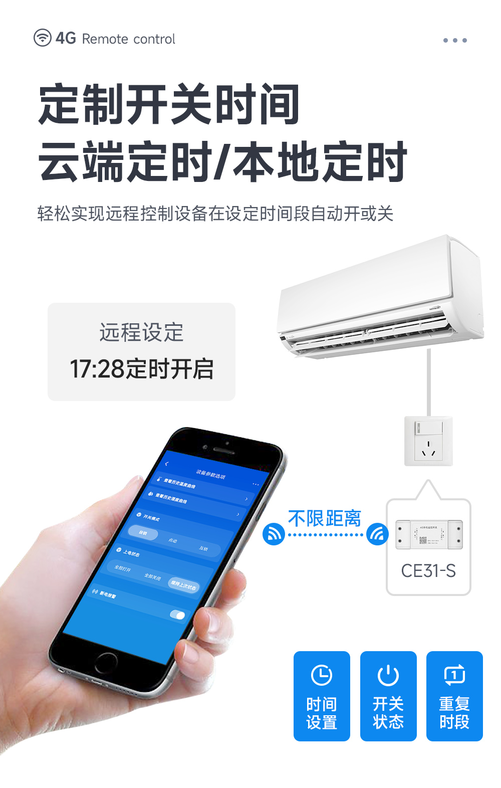CE31-S01系列 4G手机 远程控制 遥控开关 (10)