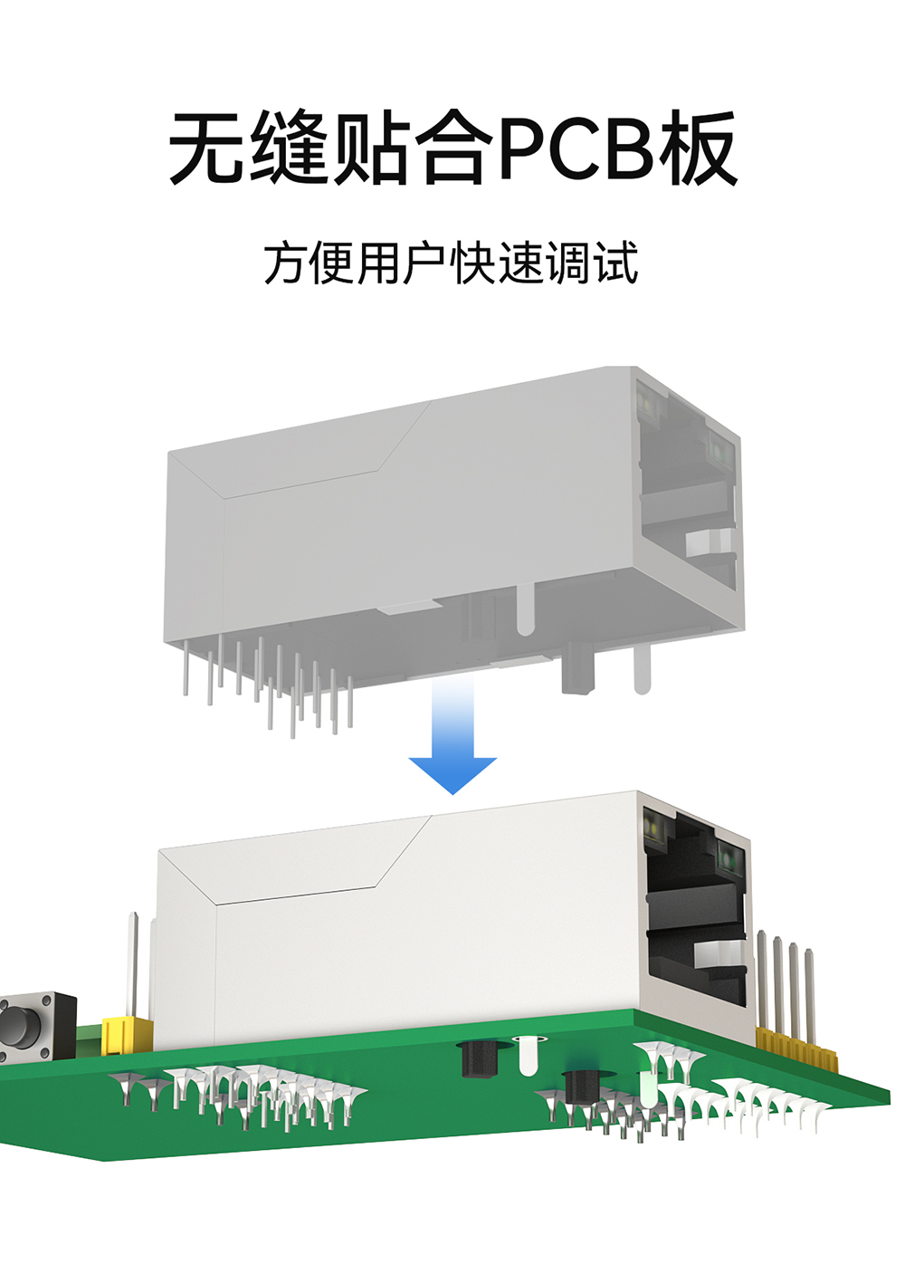 NE2-T1M 串口转以太网模块  (4)